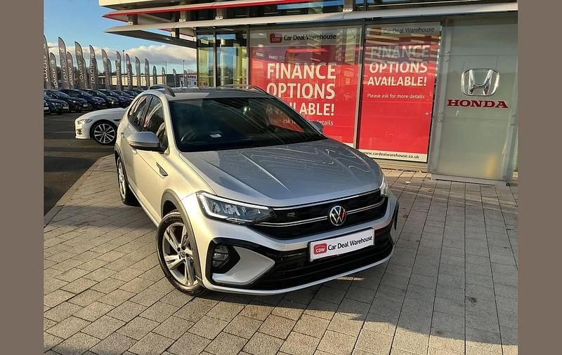 Silver Used 2022 VW Taigo R-line SUV | £16,499 (Fair price) - Image 1/4