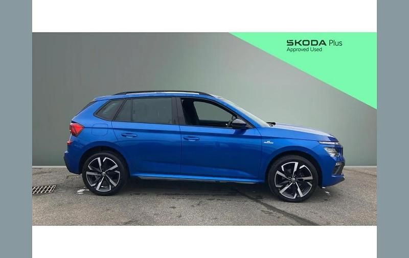 Used Skoda Kamiq Monte Carlo 116 HP (85 kW) 2025 Blue SUV