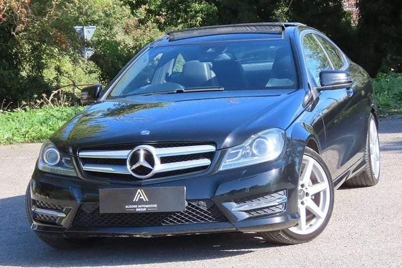 Black Used 2015 Mercedes C220 Sport Edition Coupe | £6,994 (Super price) - Image 1/1