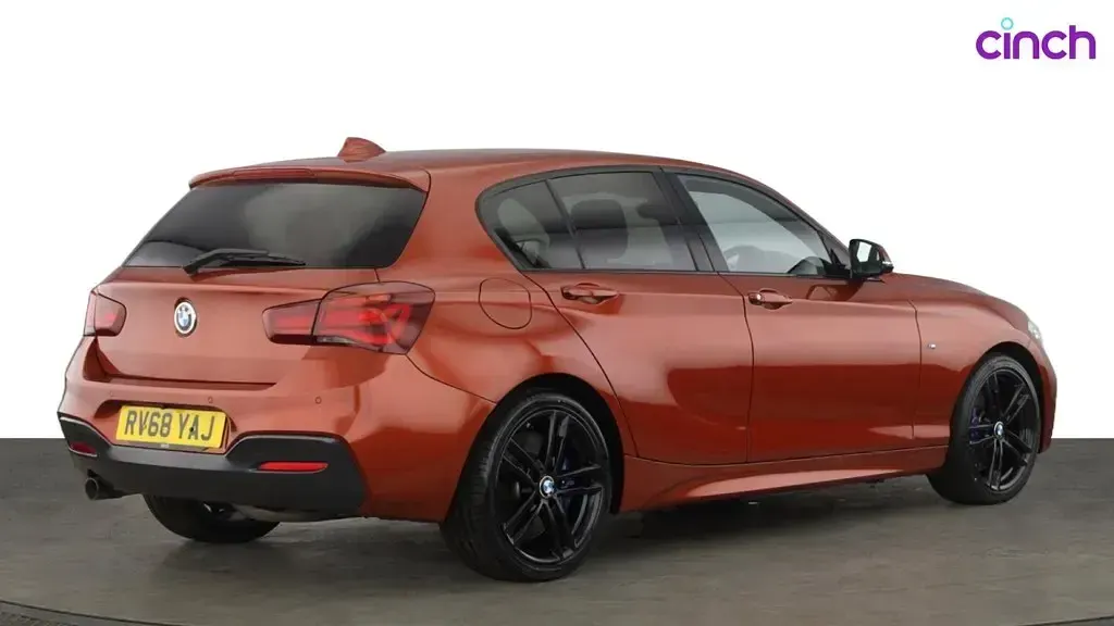 Used BMW 118 M Sport 2018 Orange Hatchback