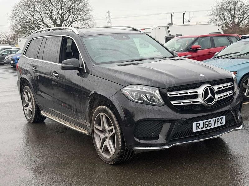 Used Mercedes GLS350 AMG line 2016 Black SUV