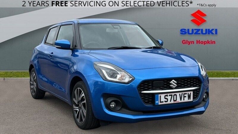 Blue Used 2020 Suzuki Swift SZ5 Hatchback | £15,675 (Expensive) - Image 1/4