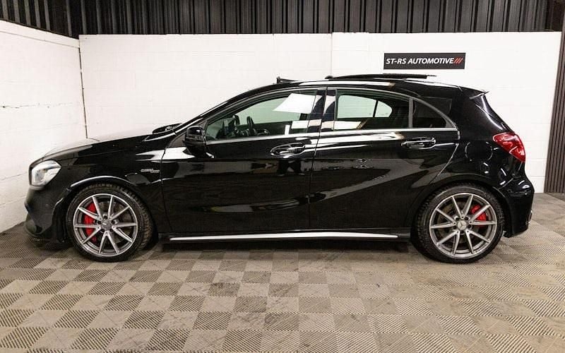 Used Mercedes A45 AMG Premium 381 HP (280 kW) 2018 Black Hatchback