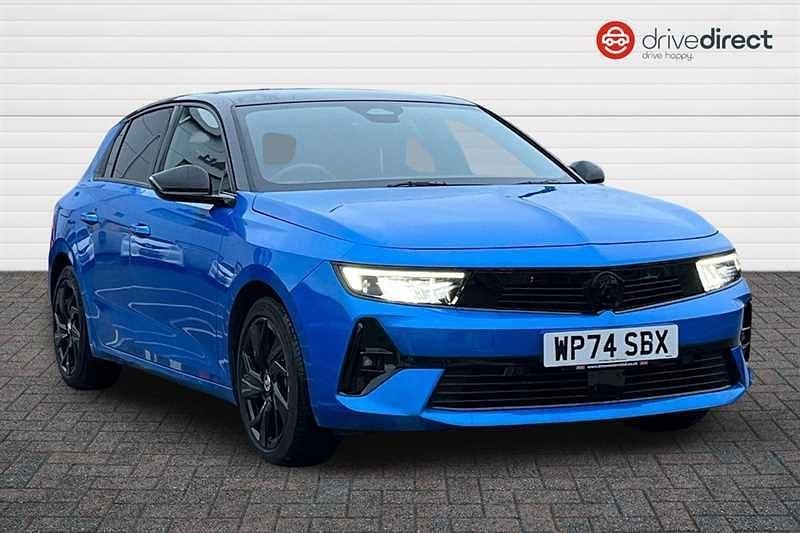 Used Vauxhall Astra S 130 HP (95 kW) 2025 Blue Hatchback