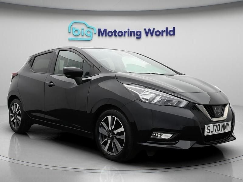 Black Used 2020 Nissan Micra Tekna Hatchback | £9,300 (Good price) - Image 1/4
