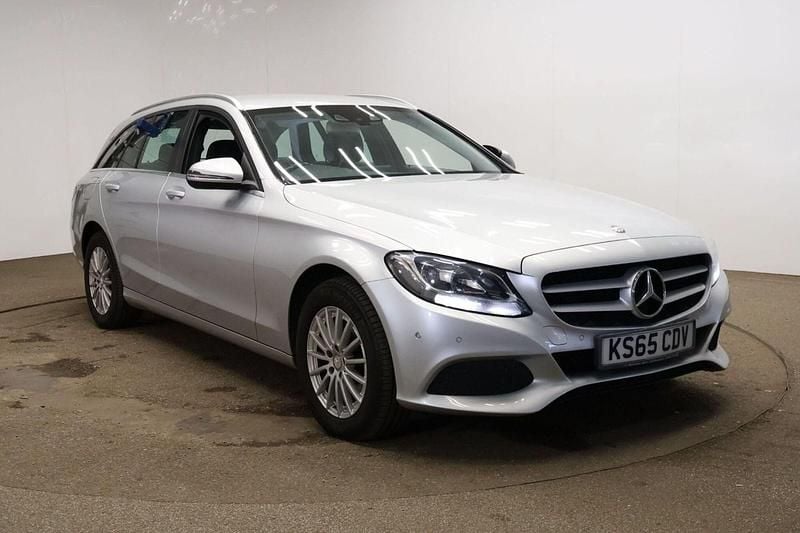 Silver Used 2015 Mercedes C200 Executive Estate | £8,170 (Good price) - Image 1/1
