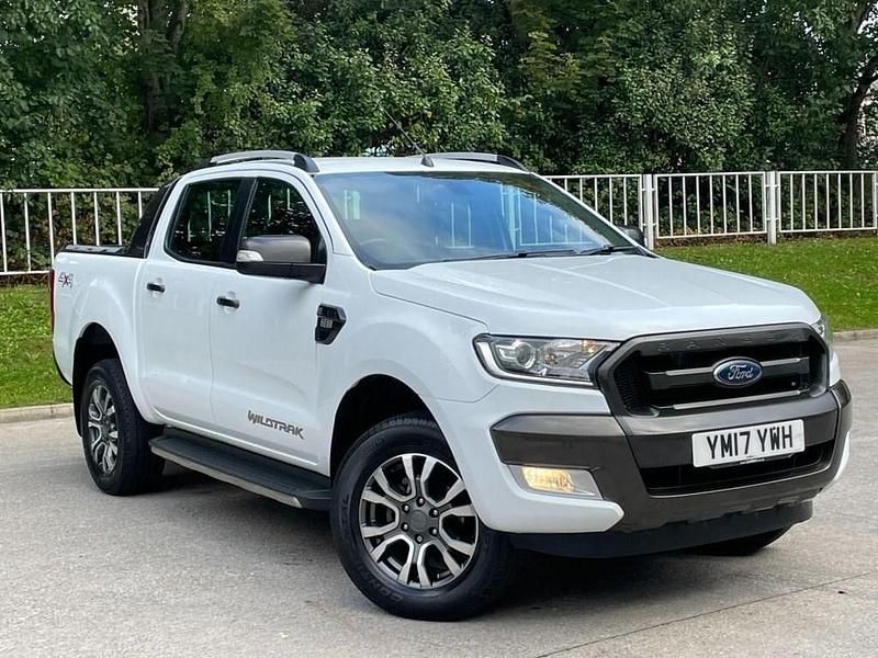 White Used 2017 Ford Ranger Wildtrack Pickup | £15,790 (Good price) - Image 1/4