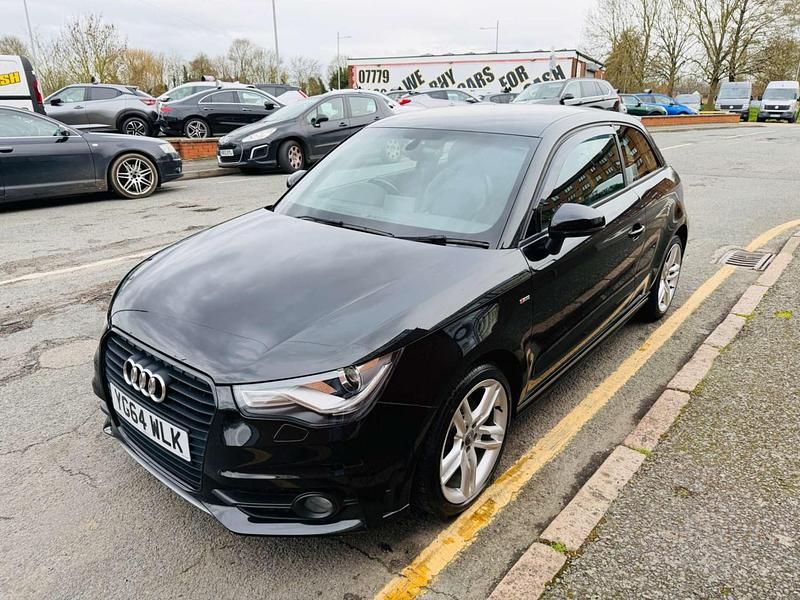 Used Audi A1 S-Line 122 HP (89 kW) 2014 Black Hatchback