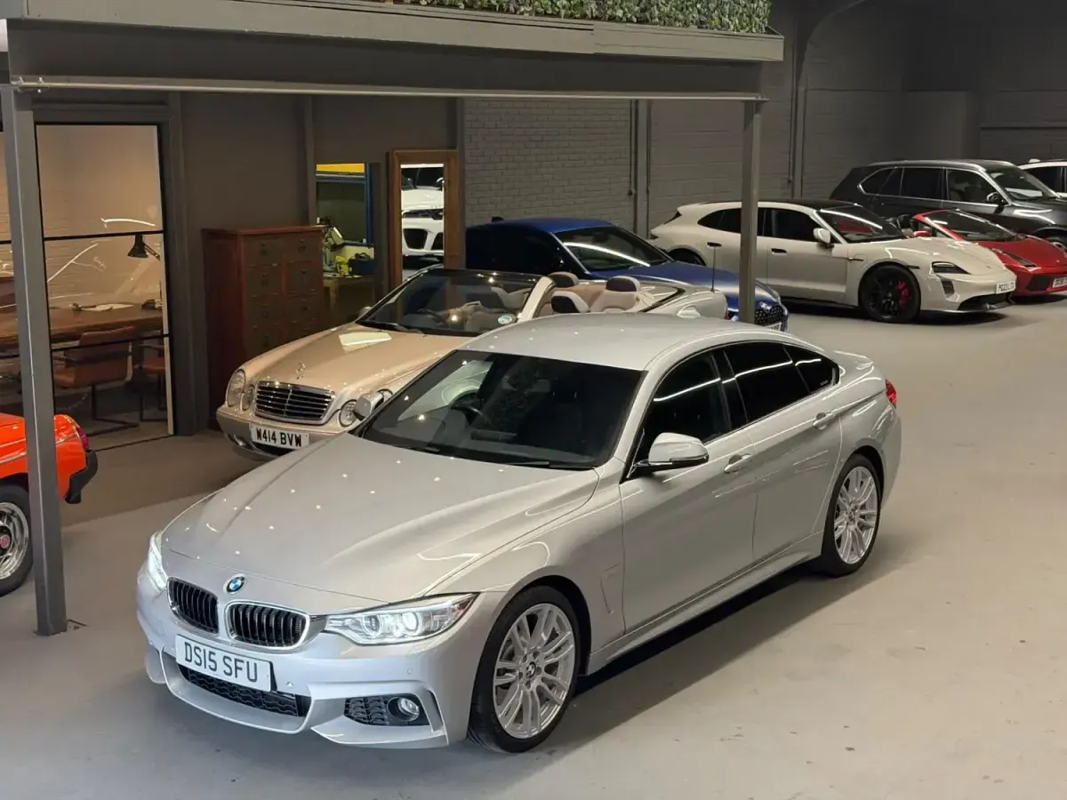 Begagnad BMW 430 M Sport 2015 Silver Sportkupé