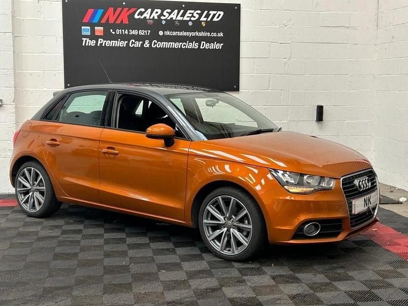 Used Audi A1 Sportback Sport 140 HP (102 kW) 2014 Orange Hatchback
