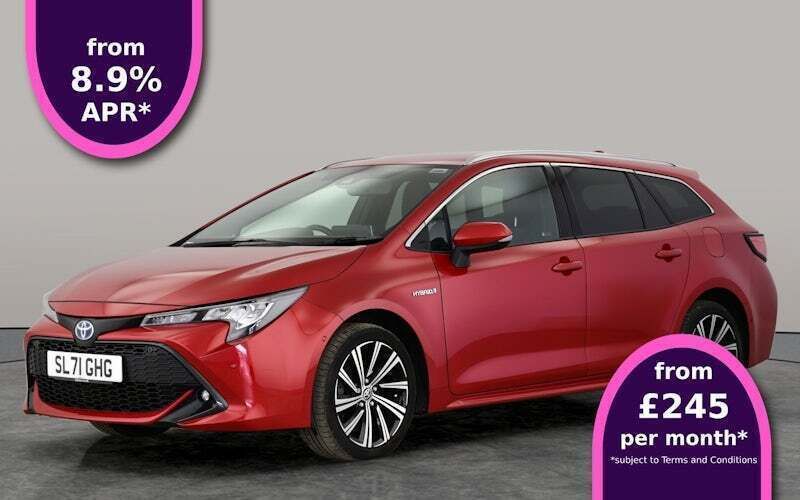 Red Used 2021 Toyota Corolla Design Estate | £18,239 (Good price) - Image 1/3
