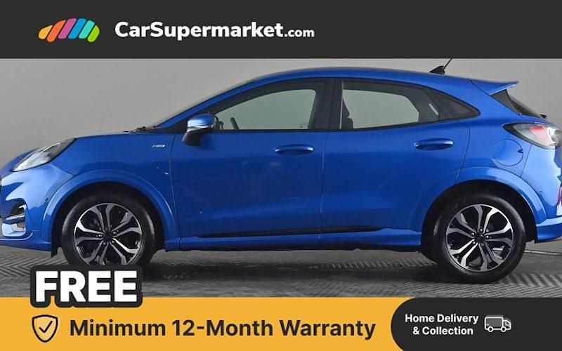 Used Ford Puma ST-Line 125 HP (91 kW) 2023 Blue SUV