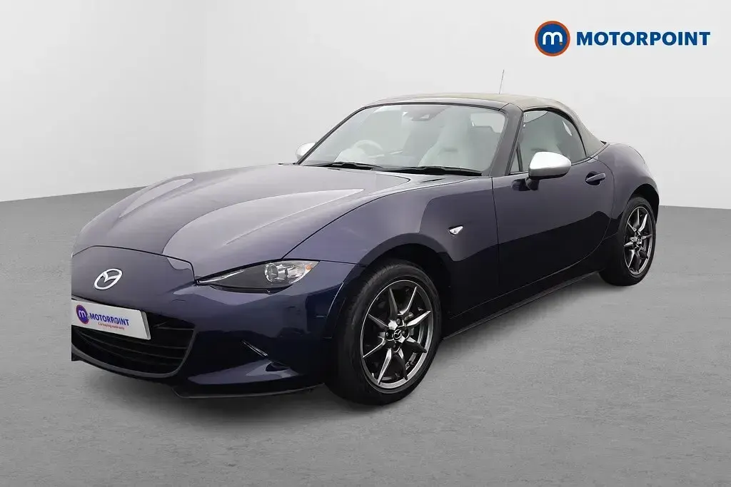Used Mazda MX5 Inclusive 132 HP (97 kW) 2021 Blue Cabriolet