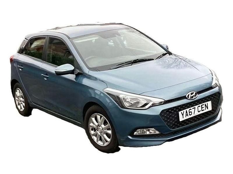 Used Hyundai i20 SE 100 HP (73 kW) 2017 Blue Hatchback