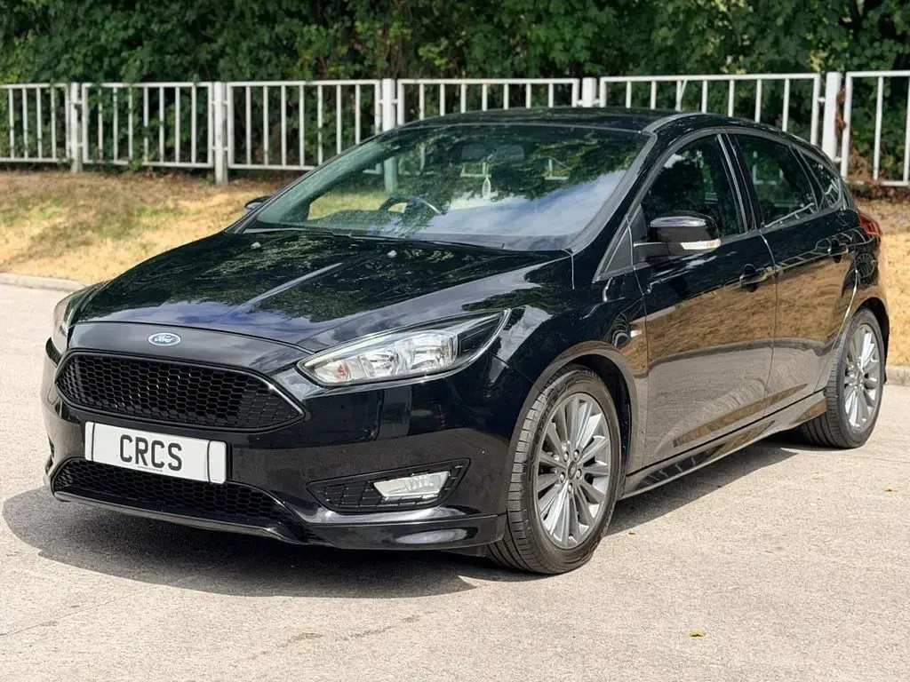 Used Ford Focus ST-Line X 140 HP (102 kW) 2018 Black Hatchback