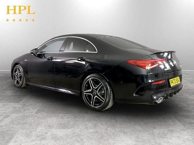 Used Mercedes CLA35 AMG AMG 306 HP (225 kW) 2021 Black Coupe