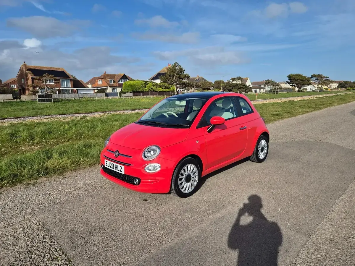 Used Fiat 500 Lounge 2020 Pink Hatchback