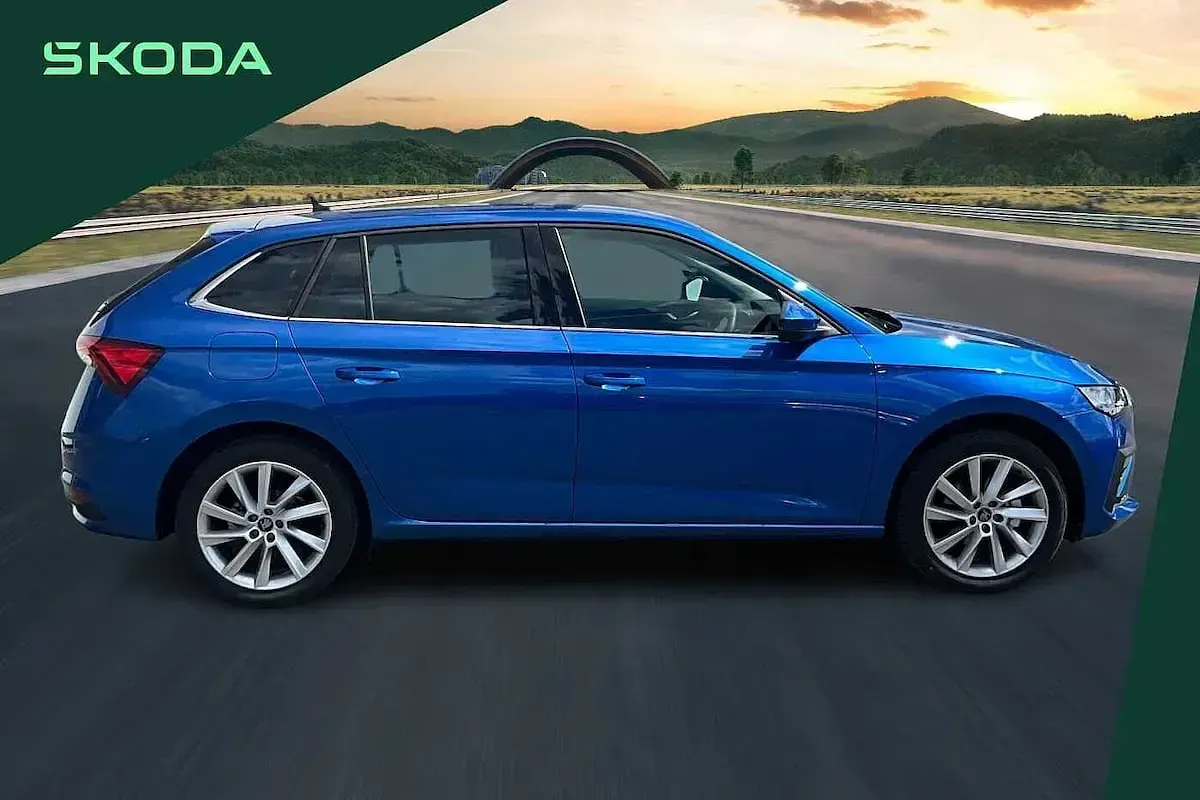 New Skoda Scala SE L 113 HP (83 kW) 2025 Blue Hatchback
