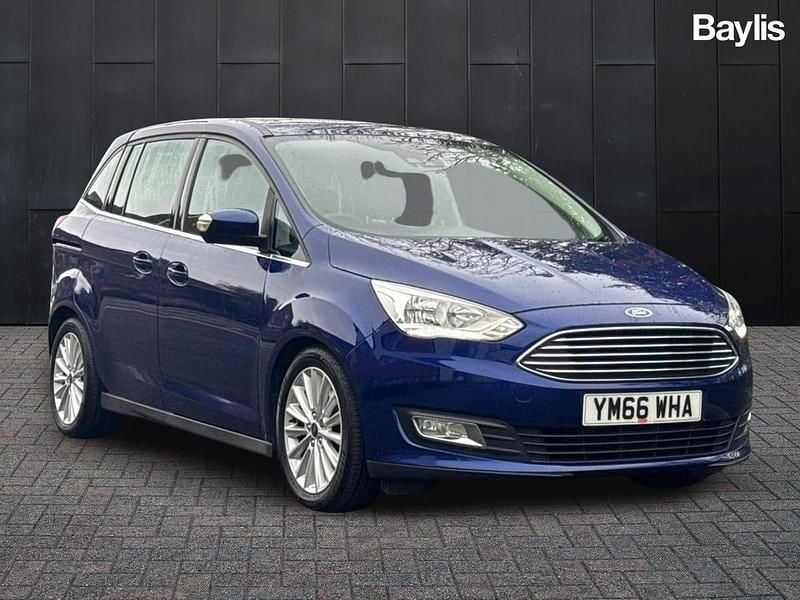 Blue Used 2017 Ford Grand C-Max Titanium MPV | £6,421 (Fair price) - Image 1/3