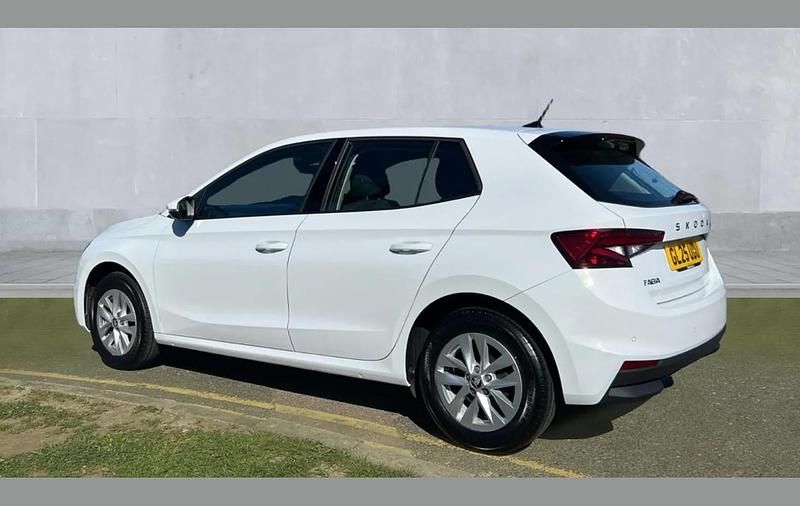 Used Skoda Fabia SE 116 HP (85 kW) 2025 Moon white metallic Hatchback