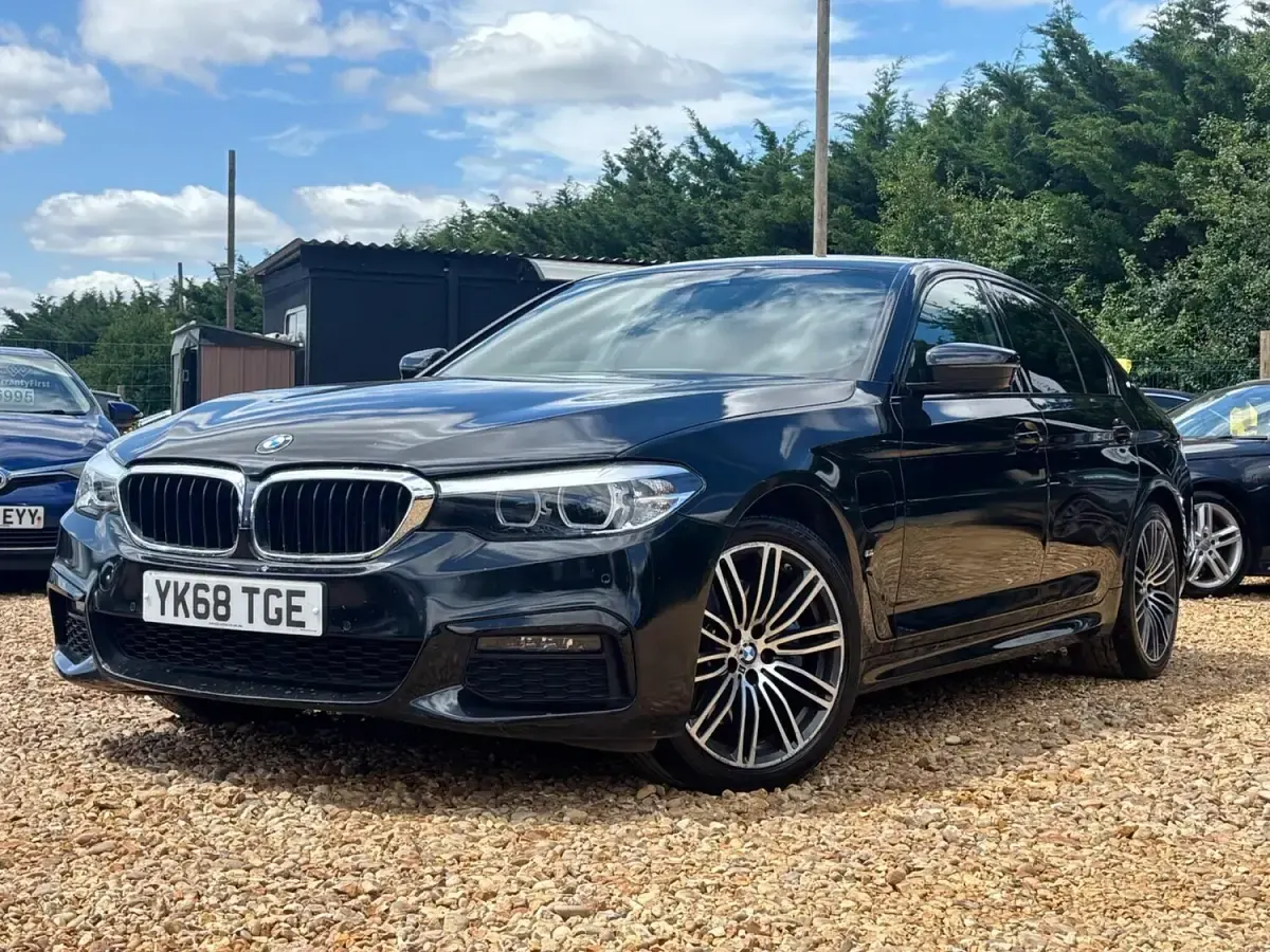 Used BMW 530e M Sport 248 HP (182 kW) 2018 Black Sedan