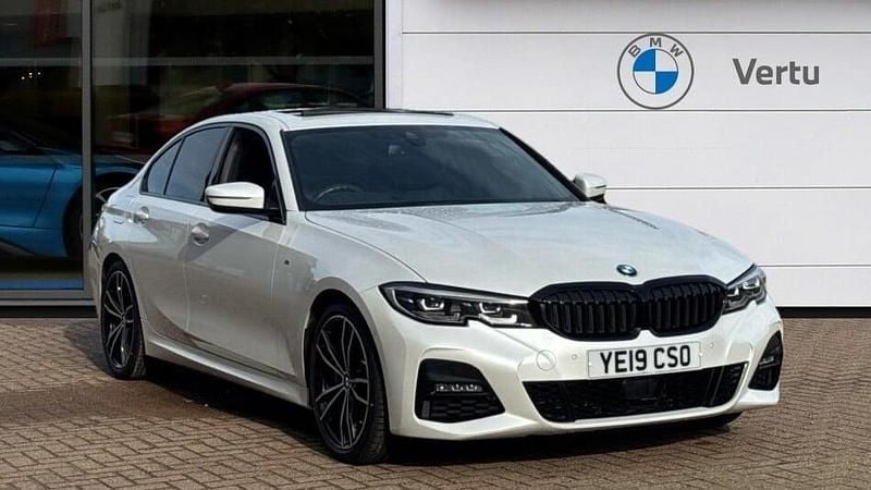 White Used 2019 BMW 320 M Sport Sedan | £23,103 (Expensive) - Image 1/3