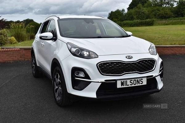 Used Kia Sportage 134 HP (98 kW) 2020 White SUV