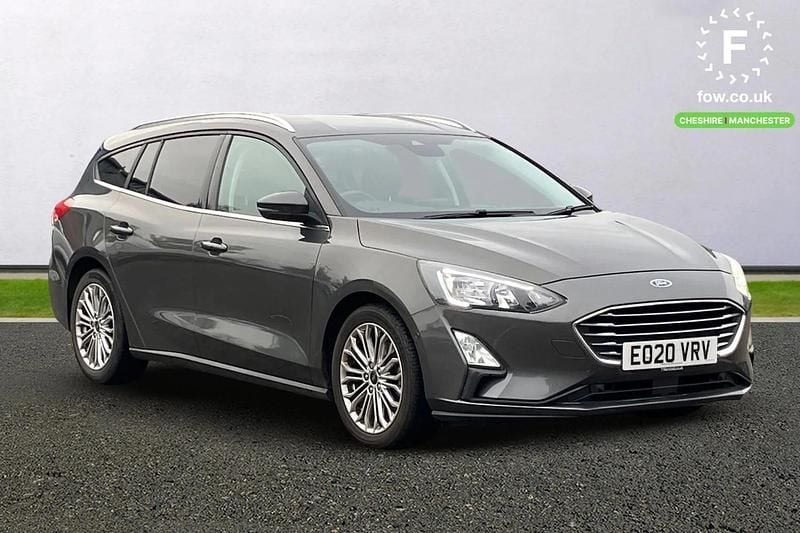 Grey Used 2020 Ford Focus Titanium X Estate | £13,499 (Fair price) - Image 1/3