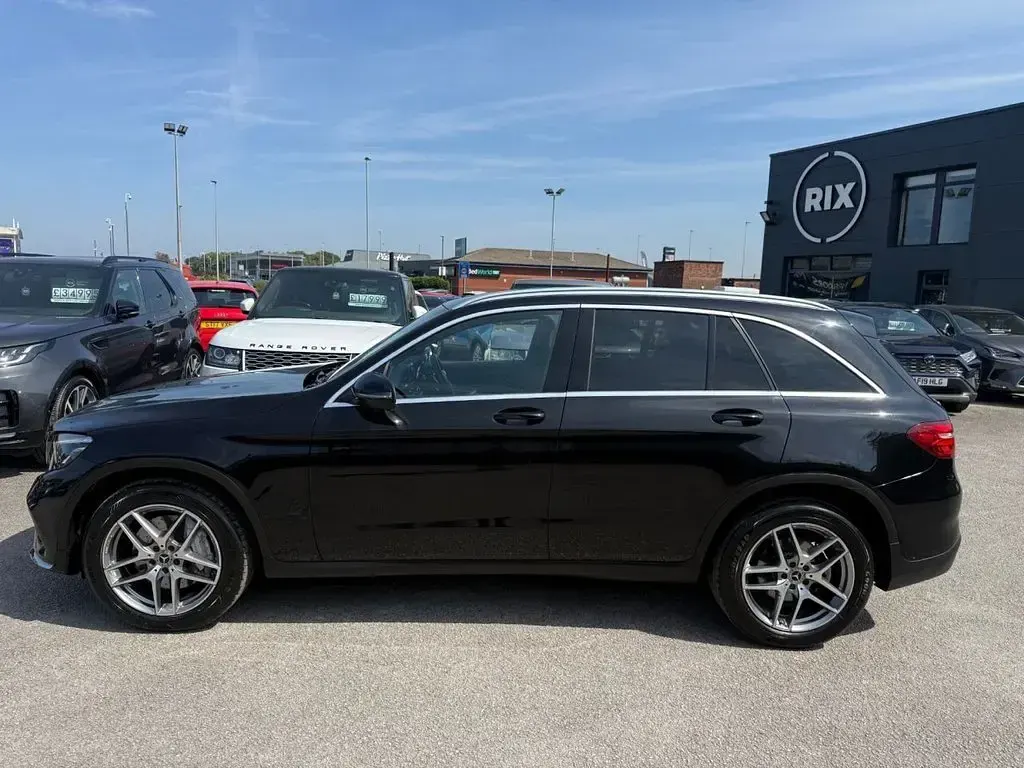 Used Mercedes GLC220 AMG line 170 HP (125 kW) 2017 Black SUV