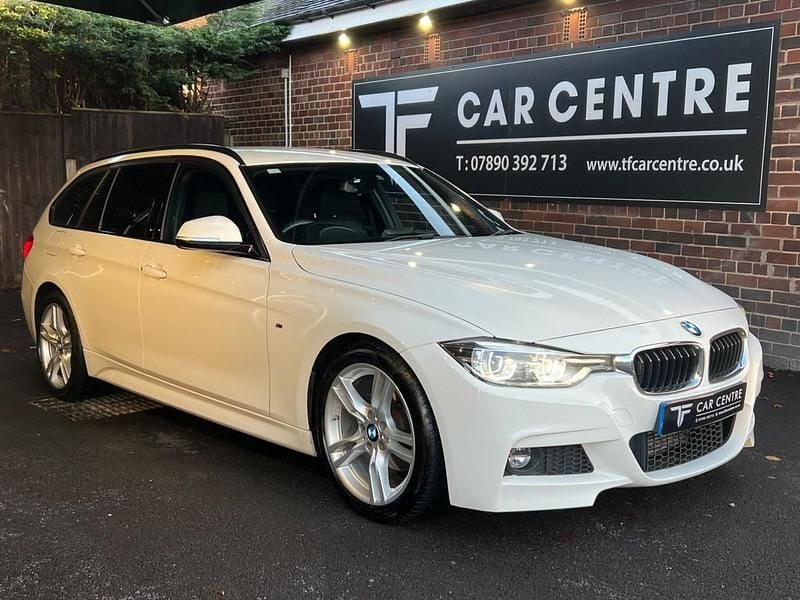 White Used 2018 BMW 320 M Sport Estate | £9,995 (Super price) - Image 1/4