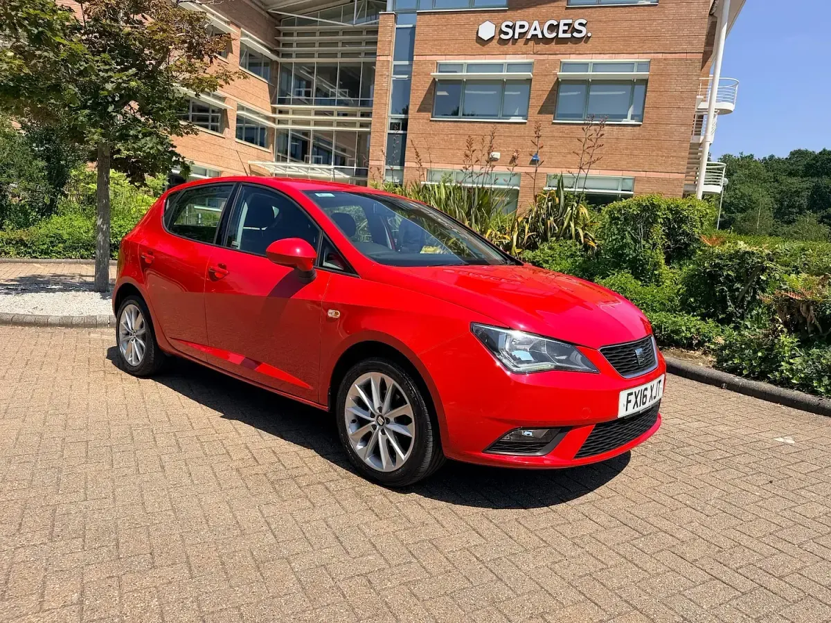 Used Seat Ibiza 75 HP (55 kW) 2016 Red Hatchback
