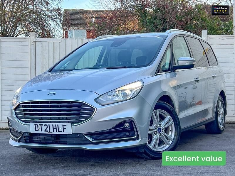 Silver Used 2021 Ford Galaxy Titanium MPV | £13,495 (Good price) - Image 1/4
