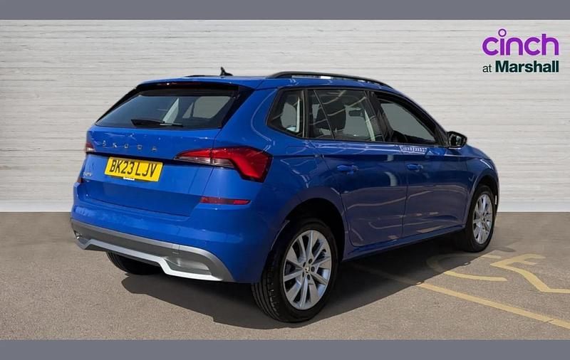 Used Skoda Kamiq SE 95 HP (69 kW) 2023 Blue SUV