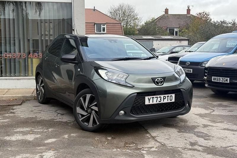 Green Used 2023 Toyota Aygo Hatchback | £11,995 (Fair price) - Image 1/1