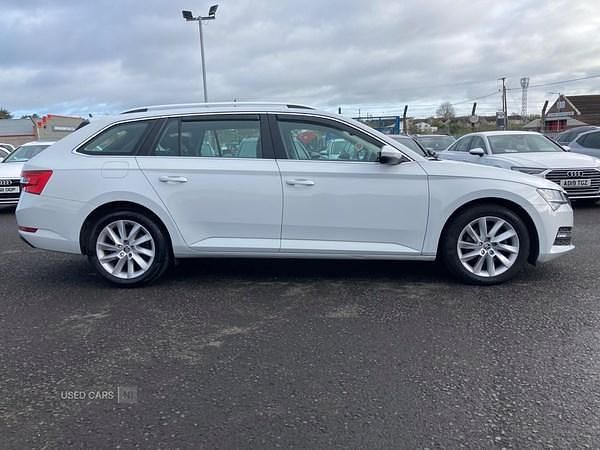 Second-hand Skoda Superb SE 2022 Alb Break