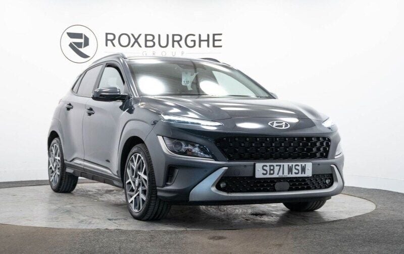 Grey Used 2022 Hyundai Kona Premium SUV | £16,790 (Good price) - Image 1/4