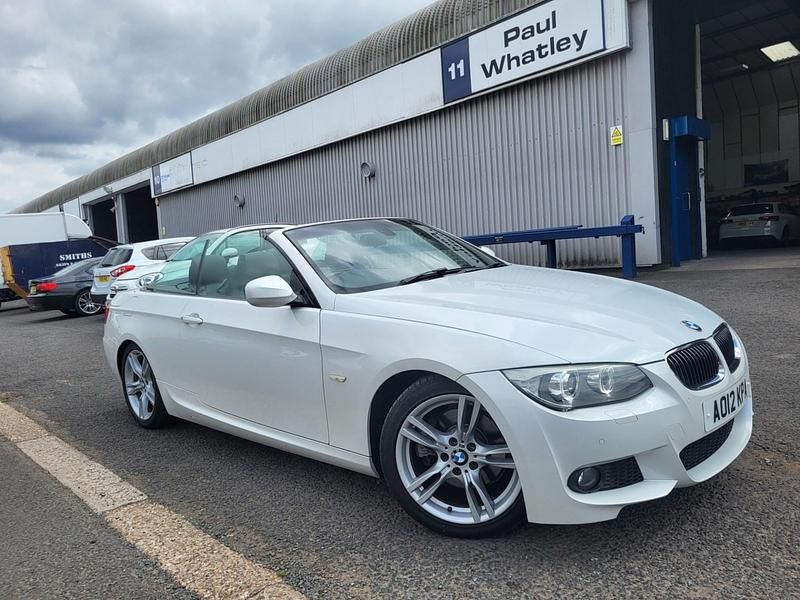 White Used 2012 BMW 325 Cabriolet M Sport Cabriolet | £7,495 (A bit pricey) - Image 1/4