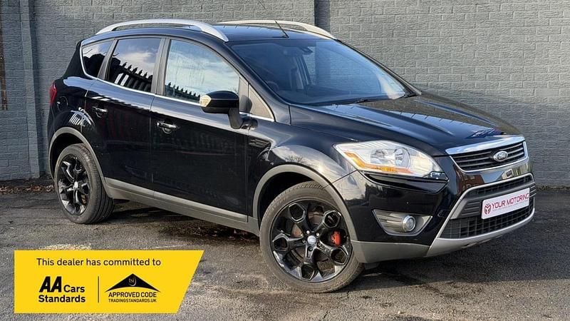 Used Ford Kuga Titanium 136 HP (100 kW) 2010 Black SUV