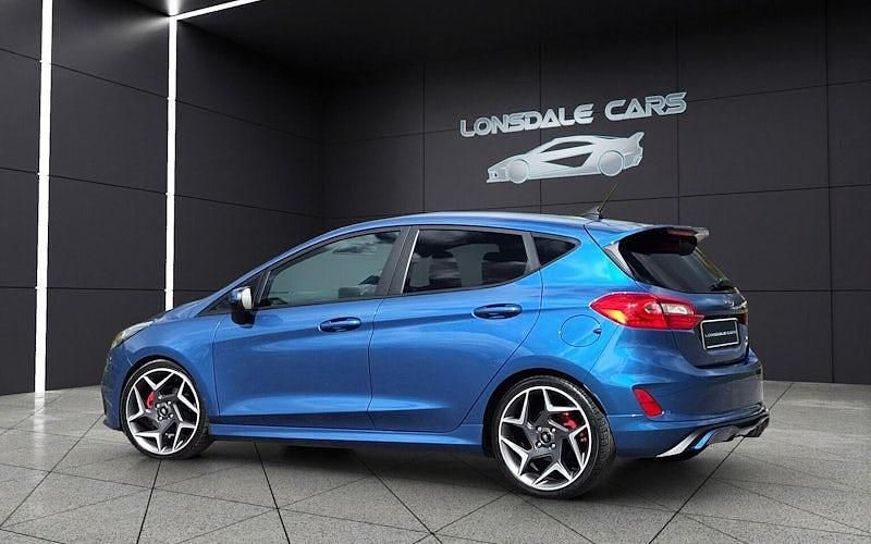Usado Ford Fiesta ST 200 HP (147 kW) 2019 Azul Citadino