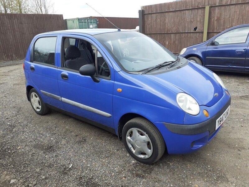 Used Chevrolet Matiz SE 50 HP (36 kW) 2001 Blue Hatchback