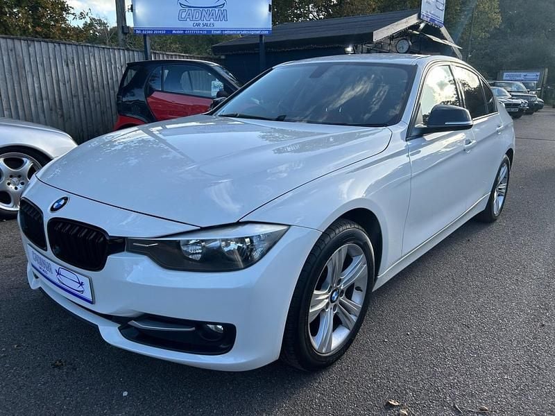 White Used 2013 BMW 320 Sport Line Sedan | £7,495 (Fair price) - Image 1/4