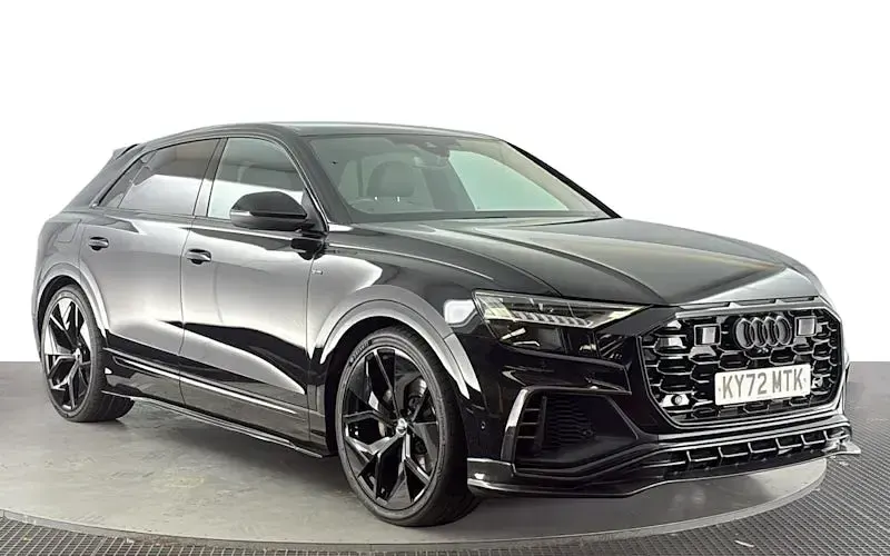 Used Audi Q8 Black Edition 340 HP (250 kW) 2022 Black SUV