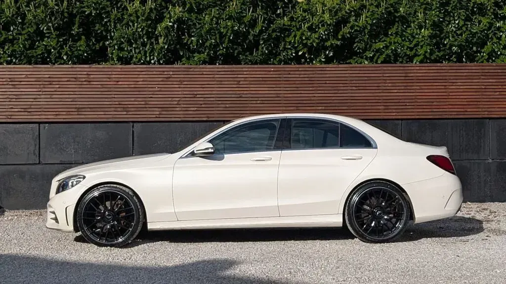 Used Mercedes C220 AMG Line Premium 2019 White Sedan