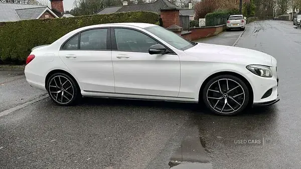 Used Mercedes C220 2017 White Sedan
