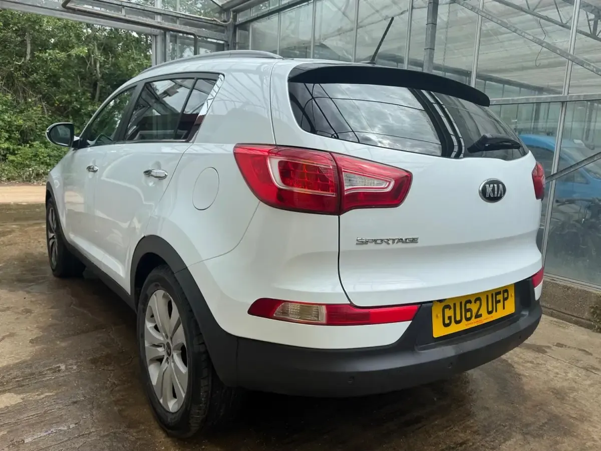 Used Kia Sportage 115 HP (84 kW) 2012 White SUV
