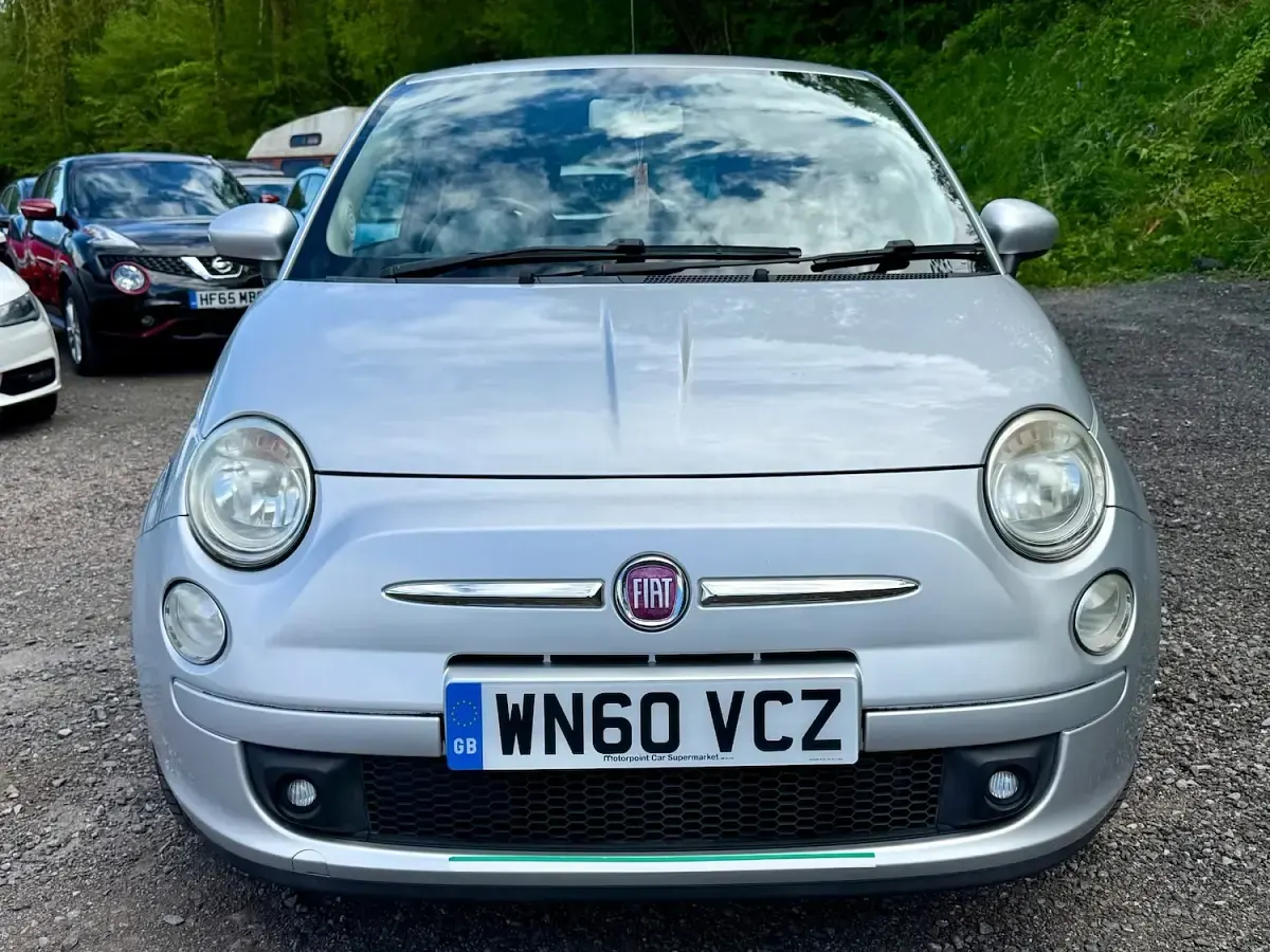 Used Fiat 500 S 69 HP (50 kW) 2010 Silver Hatchback