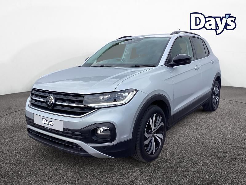 Used VW T-Cross Black Edition 95 HP (69 kW) 2023 Silver SUV