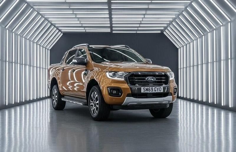 Orange Used 2019 Ford Ranger Wildtrack Pickup | £16,850 (Super price) - Image 1/4