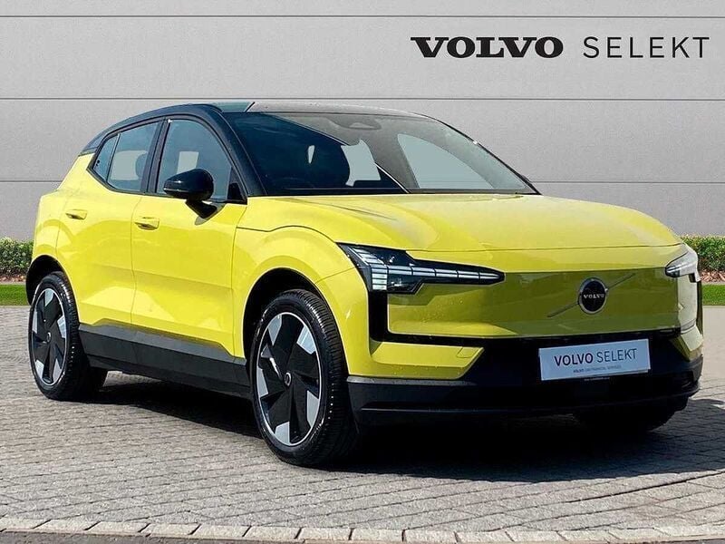 Yellow Used 2023 Volvo EX30 Plus SUV | £27,799 (Fair price) - Image 1/4