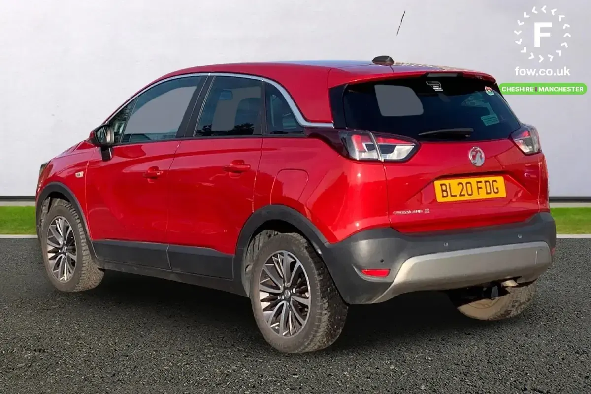 Used Vauxhall Crossland X Elite 131 HP (96 kW) 2020 Red SUV